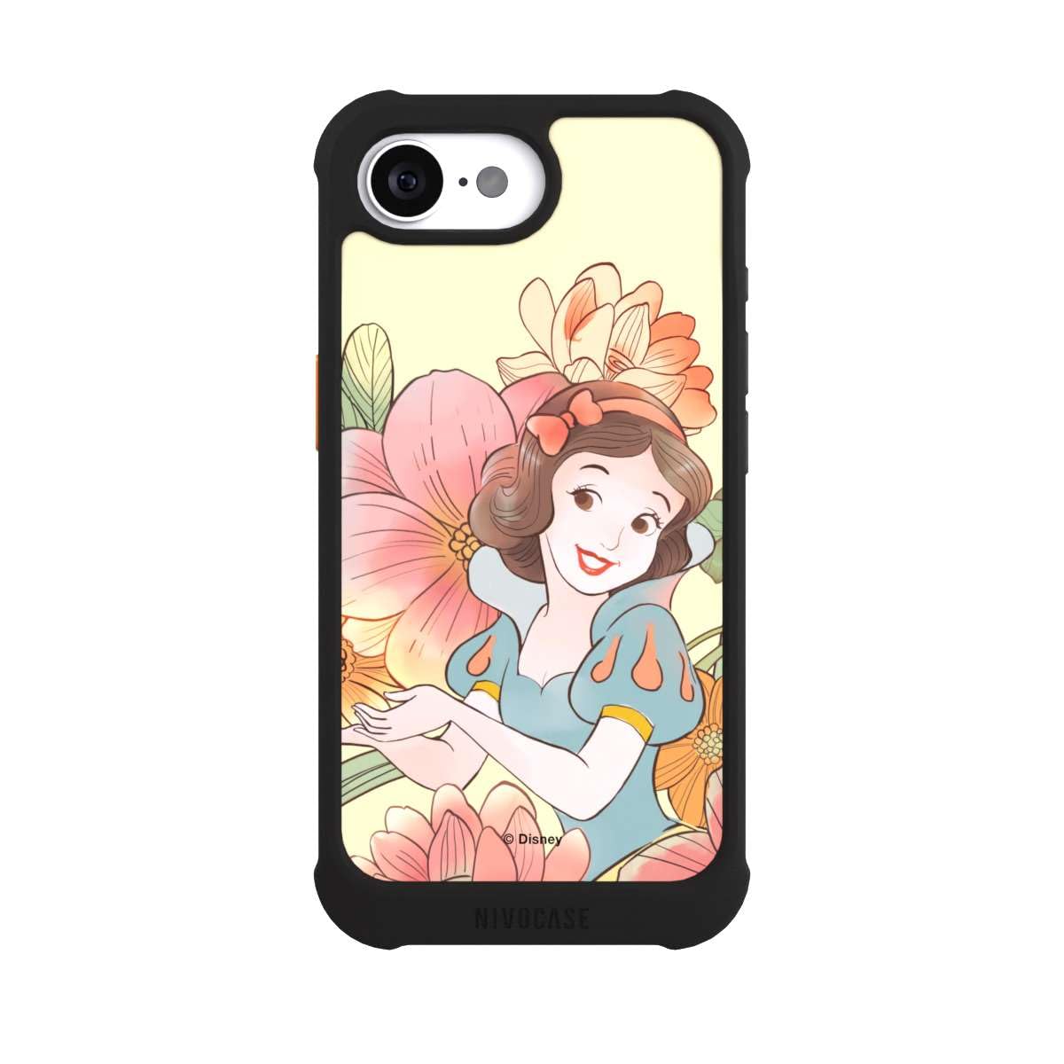 Coque iPhone 16e antichoc MagSafe protection Disney noire
