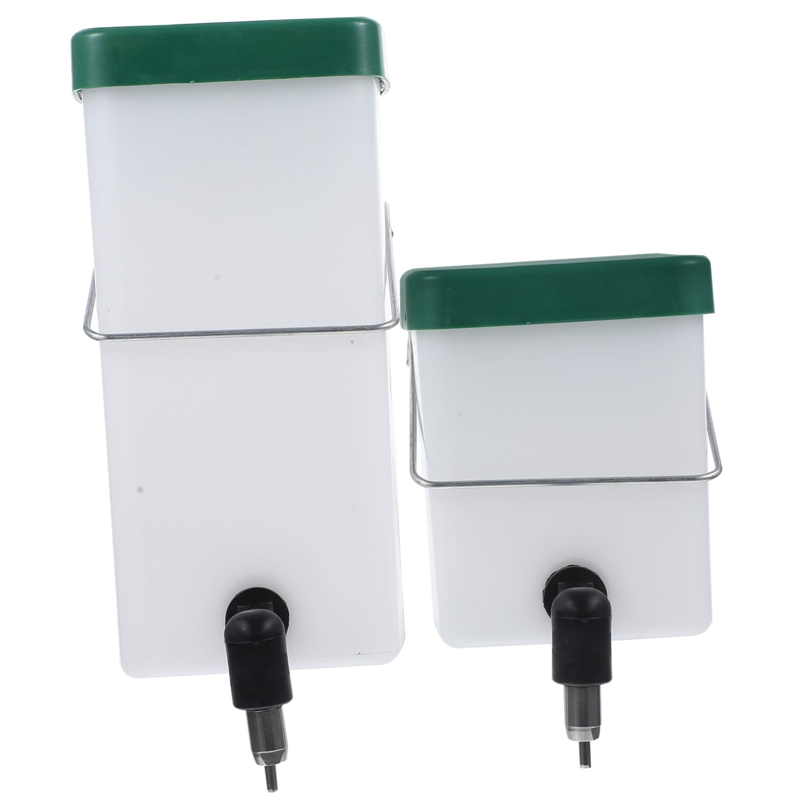 Sosoport 2Pcs Bunny Water Dispenser Rabbit Drinking Equipment Leak Water Holder for Pets Capacity and for Easy Hanging Cage