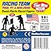 TimMee Car Racing Team Pit Track & News Crews - White 18pc Plastic Toy Figures