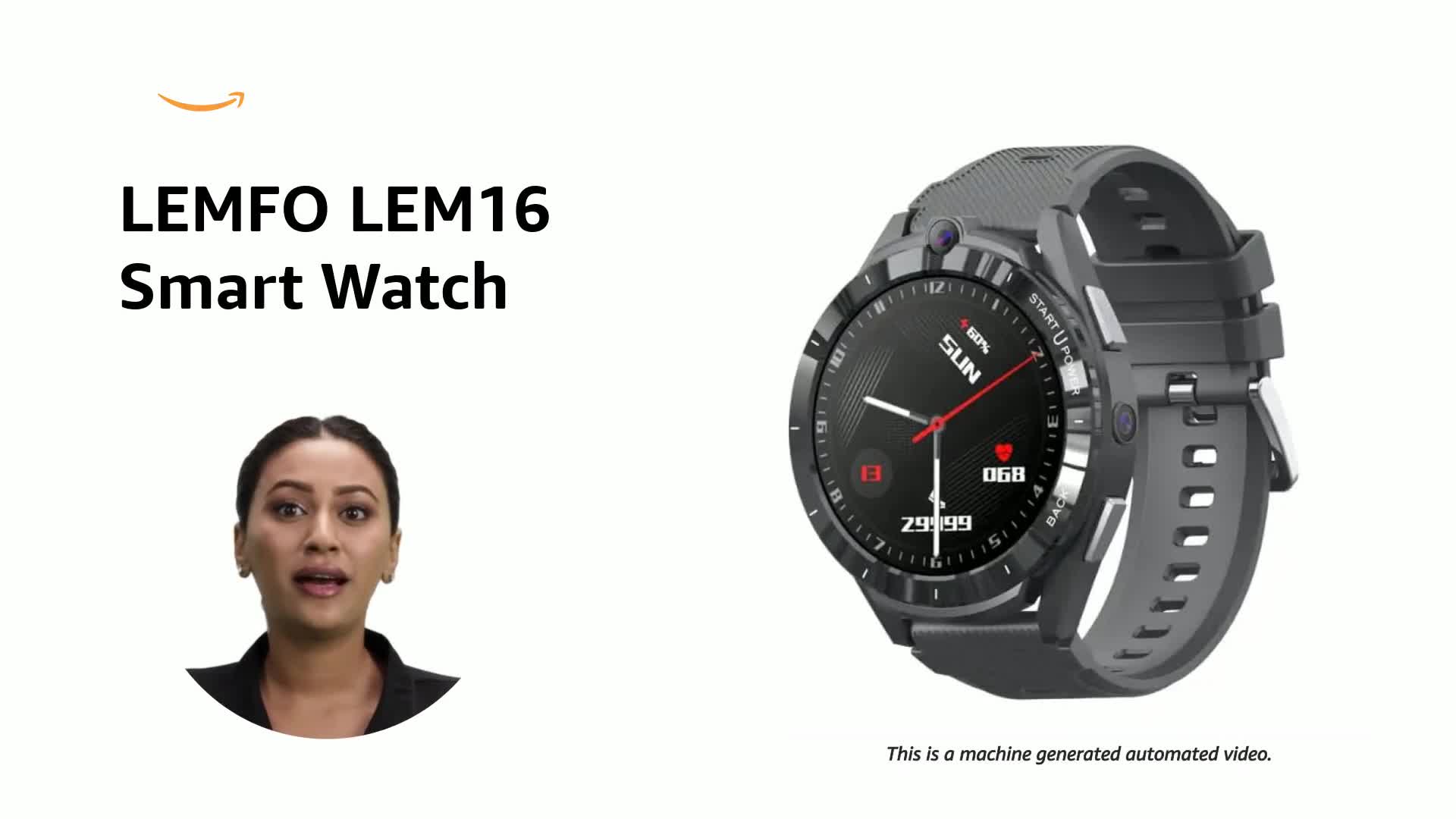 LEMFO LEM16 Smart Watch Men 8 core 6G 128G Smartwatch 2022