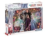 Puzzle mit 104 Maxi-Teilen in der Größe 62 x 42 cm; Supercolor Clementoni Puzzle begleiten Ihr Kind in jeder Phase des Wachstums.
