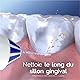 Oral-B AquaCare 4 Kabellose Munddusche, Zahnzwischenraumreiniger für sanfte Zahnreinigung & gesünderes Zahnfleisch, mit Oxyjet-Technologie, 2 Modi für Zahnpflege, weiß/blau
