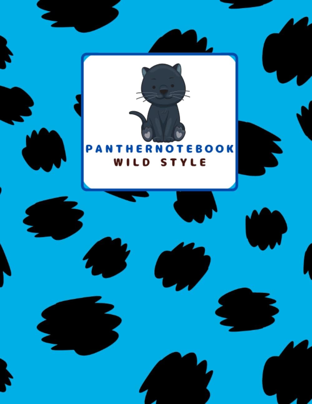 Independently published PANTHER NOTEBOOK WILD STYLE: QUADERNO A RIGHE FORMATO GRANDE A4 PER SCUOLE MEDIE E SUPERIORI (Italian Edition)