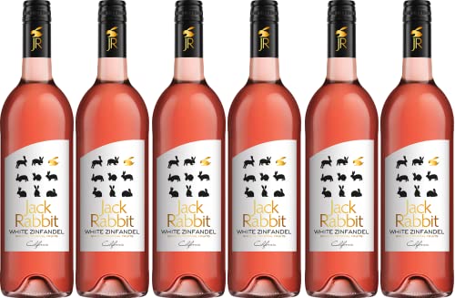 SKUURTFR Jack Rabbit White Zinfandel 75cl (Pack of 6 x 75cl)
