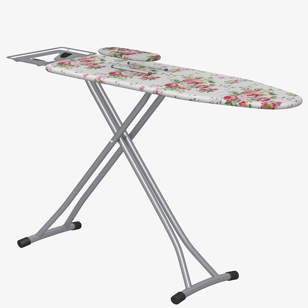 Questa ASSE da Stiro in Metallo, Supporto per Ferro da Stiro Regolabile, Accessori per Stirare per Camera d'albergo, ASSE da Stiro per Camicie e Giacche.