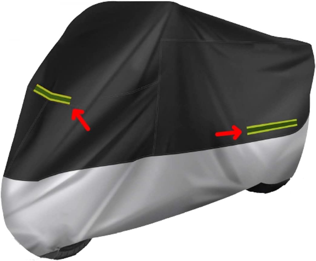 COPRIMOTO TELO COPRI MOTO SCOOTER CAPPOTTA COPERTURA FELPATO IMPERMEABILE ANTIGRAFFIO ADATTO A QUALSIASI STAGIONE UNIVERSALE VARIE MISURE XXL: 296x105x127cm