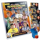 Panini Adrenalyn LaLiga 2025-26, Megapack Edición Básica con 24 sobres adiciones, Álbum Premium con Cartas Exclusivas, Trading Card Game y Deckbox de Regalo para repetidas