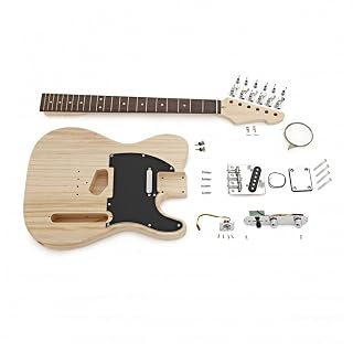 Kit Guitare Électrique à Monter Soi-Même de Style Telecaster par Gear4music - Les Beatles, Paul McCartney, John Lennon, RIngo Starr, George Harrison