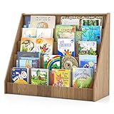 【Adatta a Diversi Ambienti】Questo porta libri per bambini, con dimensioni 91 x 38 x 76 cm, è ideale per creare un angolo lettura accogliente in camerette, sale gioco e aule scolastiche. Può essere utilizzato anche come piccolo porta riviste vicino al letto o al divano, secondo le tue esigenze.