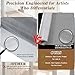 Pro Sculpting Wire Mesh Roll, Heavy Duty Aluminum Armature Mesh for Clay, Metal Art & DIY Crafts Scissors-Cut, Rustproof, Artist-Approved (Silver, 15.7 inch x 16.4 Foot)
