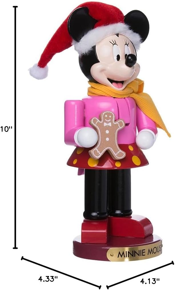 Kurt S. Adler Kurt Adler Minnie Mouse Nutcracker, Pink