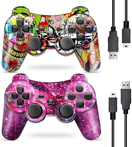 Puning Wireless Controller for P3 Controller, Wireless Controller with Upgraded Joystick(Sky and Art)