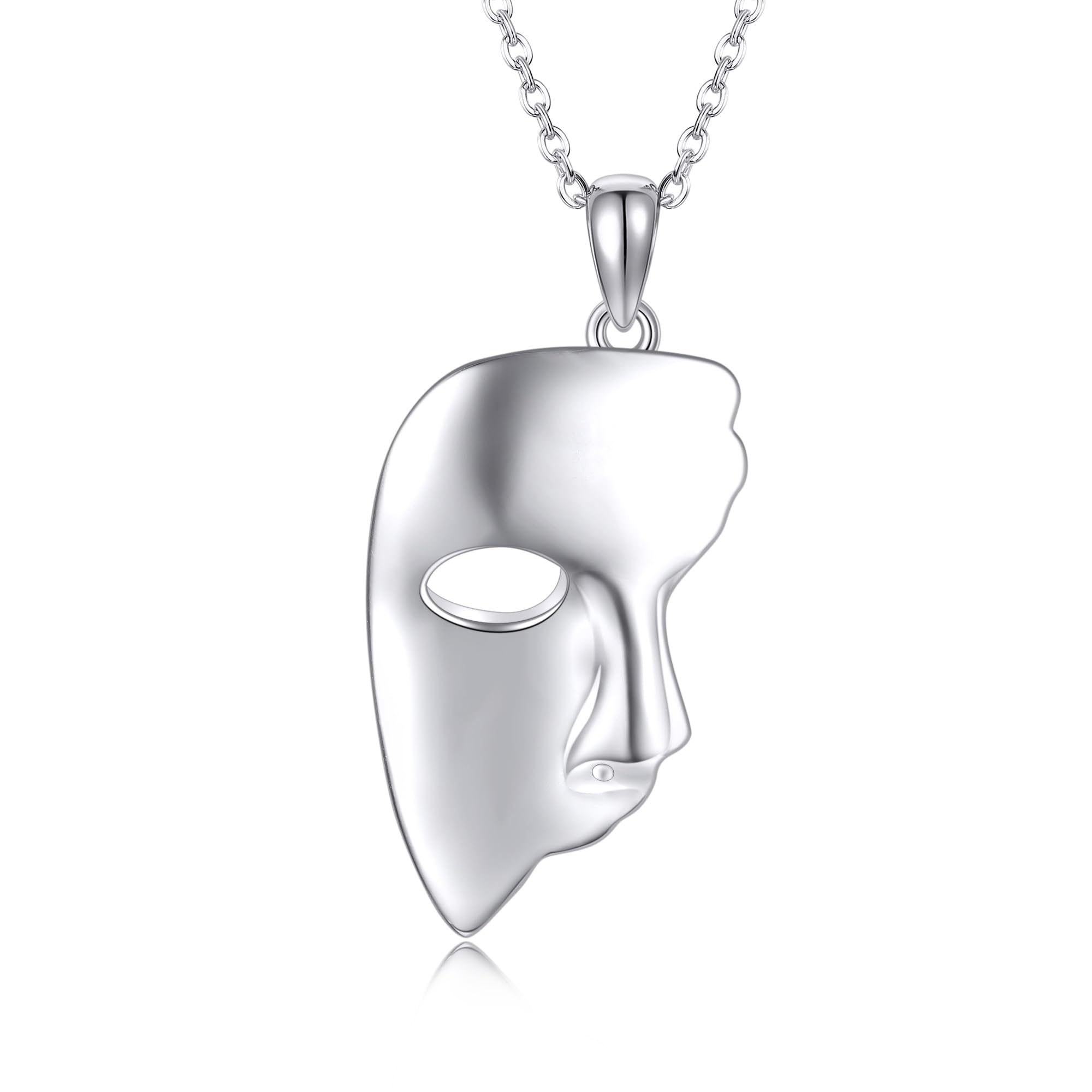 Phantom of the Opera Necklace 925 Sterling Silver Phantom of the