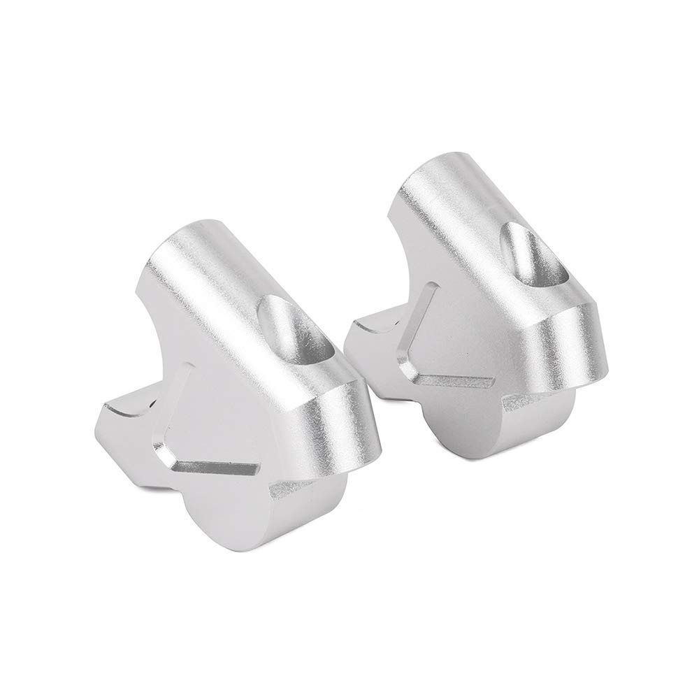 rehausseurs de Guidon pour Moto Support à Pince Guidon Riser pour R1200gs LC R 1200 GS ADV R1200 GS R 1200 GS Argent