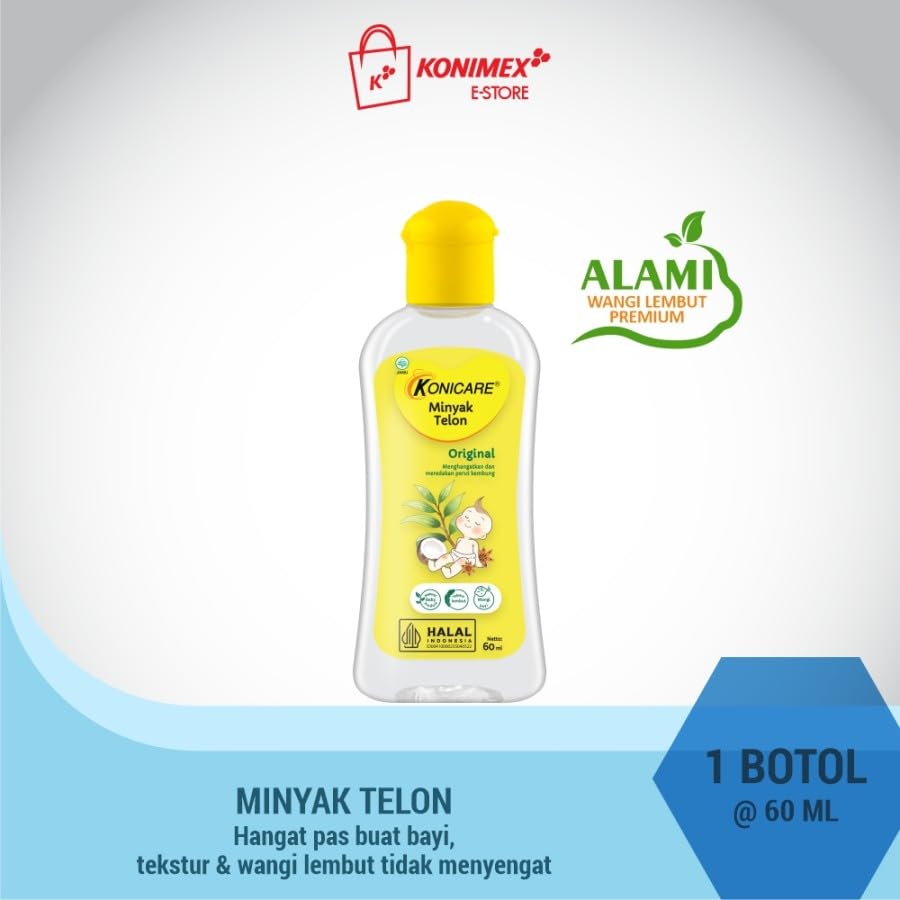 Konicare Minyak Telon huile de massage bébé 60ml coliques - 2