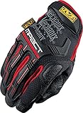 Mechanix Wear - M-Pact Work Guantes (X-Large, Negro/Rojo)