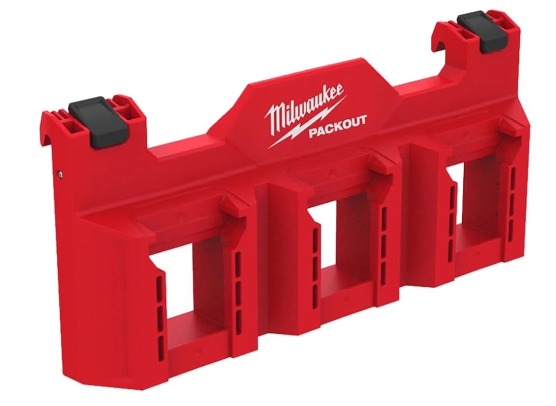 Milwaukee 4932498645 PACKOUT Side Mount M18 Battery Rack