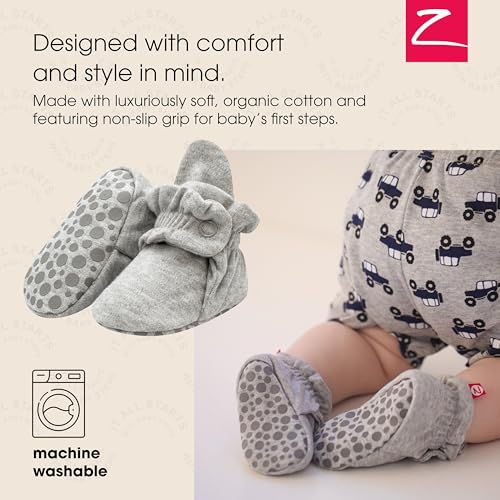 Zutano Organic Baby Booties Newborn Infant, Lost Baby Socks Solution, Unisex, Girl, Boy, 0-3, 3-6, 6-12, 12-18, 18-24 Months2