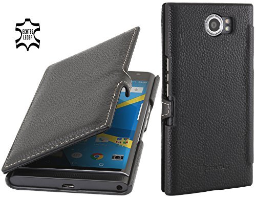 StilGut Book Type Case con Clip, Custodia in Pelle...