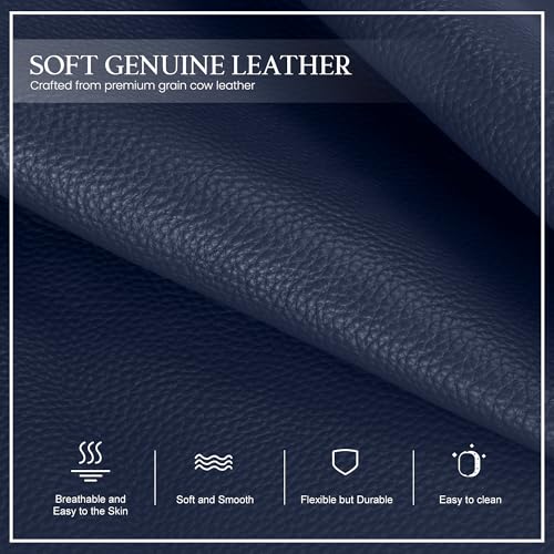 Image of befen Genuine Leather Saddle Crossbody Bags for Women with RFID Blocking, Small Flap Cross Body Purse Hangbags