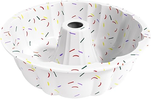 Miniatura 1 de saphe Molde de silicona para tartas, moldes de silicona para tartas, utensilios para hornear antiadherentes de 10 pulgadas para gelatina, gelatina,