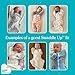 Love to Dream Organic Swaddle, Baby Sleep Sack, Swaddle Up Self-Soothing Swaddles for Newborns, Get Longer Sleep, Snug Fit Helps Calm Startle Reflex,1.0 Tog, Small 5-8.5lbs, Cream