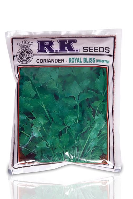 R.K. Seeds Coriander Royal Bliss Imported Variety 500 gm-picture-33