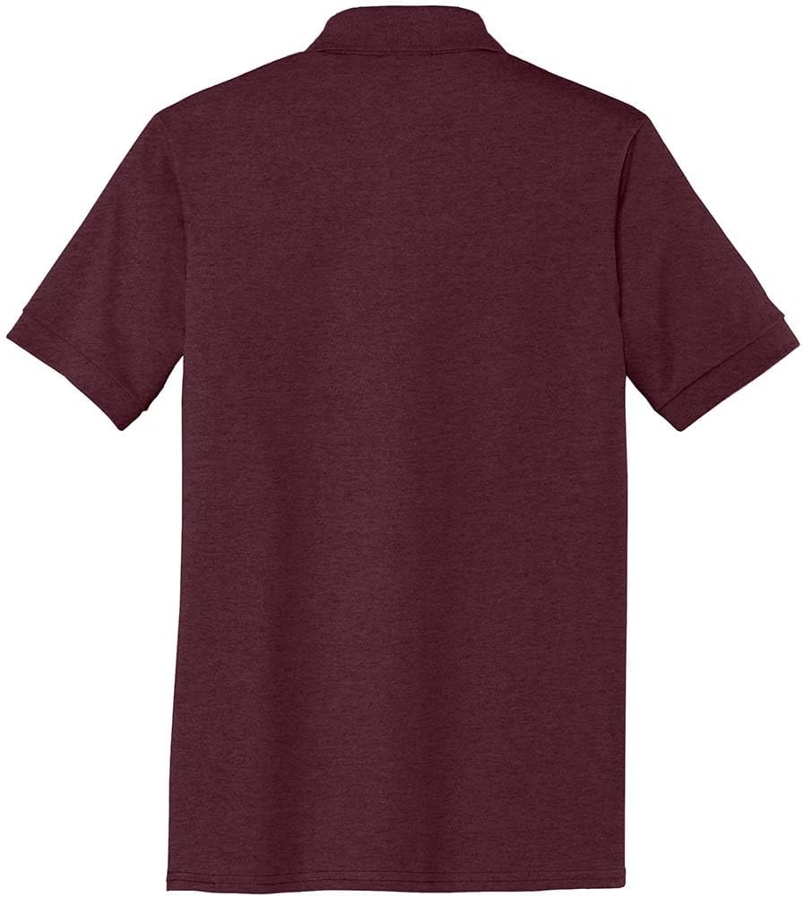Joe's USA Men’s Short-Sleeve Jersey Knit Polo Shirt Easy-Care with Soil-Release Finish - Comfortable Casual & Workwear
