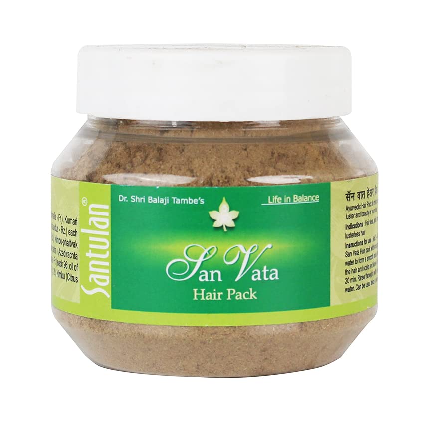 Santulan Ayurveda, San Vata Hair Pack-100GM Each, (Pack Of 1), For Soft And Shiny Hair and get Golden Oldie Herbs®, Sukanthi Pills-1gm-image-16