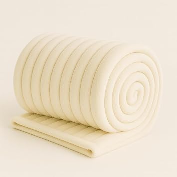 Chunky Ribbed Cord Faux Fur Throw   Velvet Touch Thick Soft Blanket for Sofa & Bed   Cozy Warm Throwover with Luxurious Texture Cream, 200 x 240