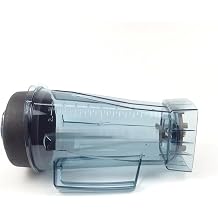 Compatible with TWK-767 TM-800 767 Jtc 767 800 Compatible with Omniblend Mixer Mixer Container Glass Jug Cup Base with Blades Lid Upper Body Cup Set