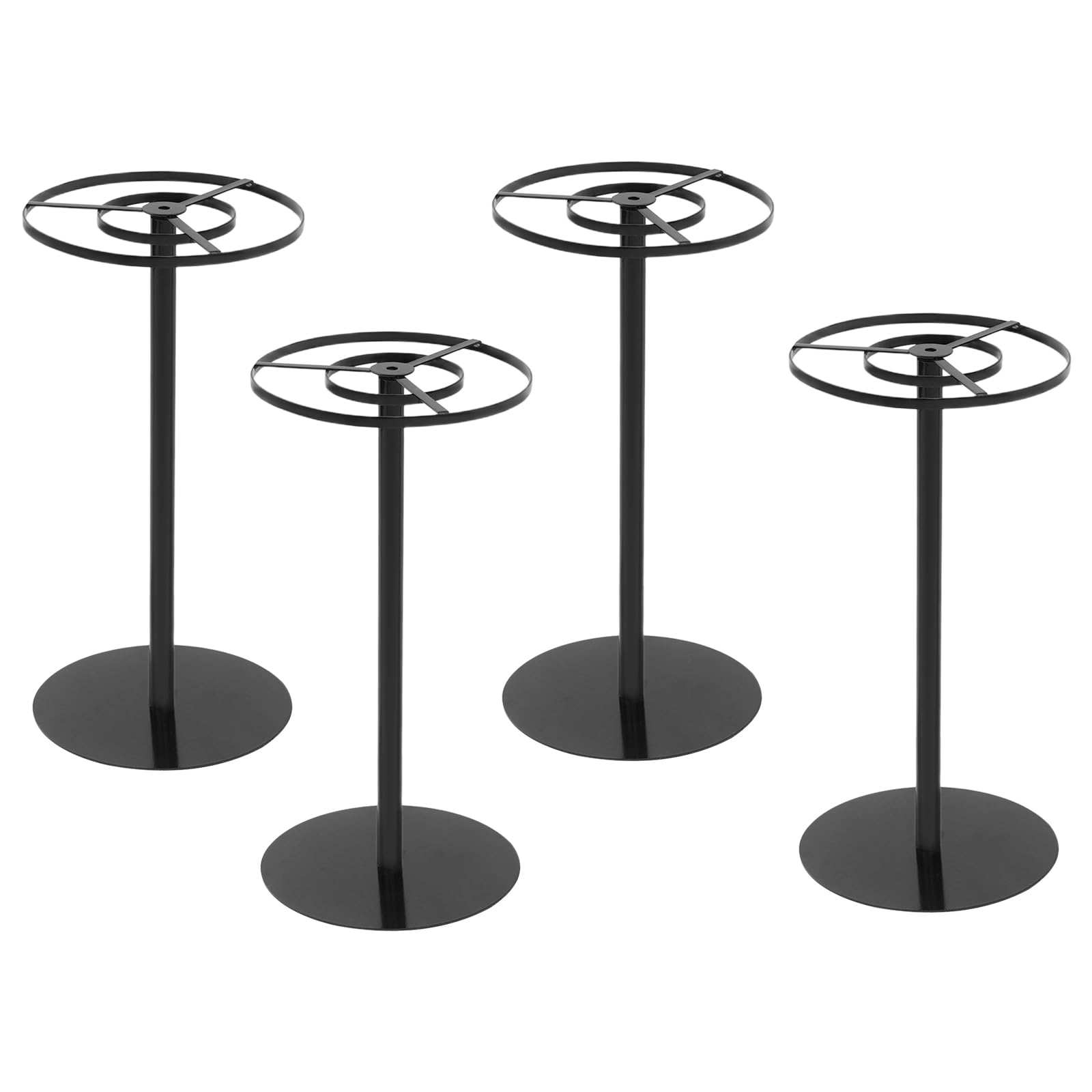 Support de fleurs en métal pour surélever les bouquets de table sans encombrer