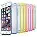 Besgoods 10 Pack Premium Colorful Shock Absorbing Anti-Scratch Slim thin Cute Protective iPhone 6 Case with Clear Hard Back Cover and Soft TPU Gel Bumper Skin Case for iPhone 6/6s 4.7inch