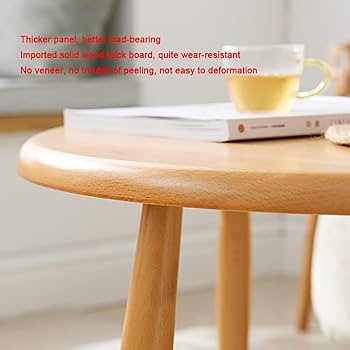 Amazon.co.jp: 木製ネストコーヒーテーブル、スカンジナビアのミニマ