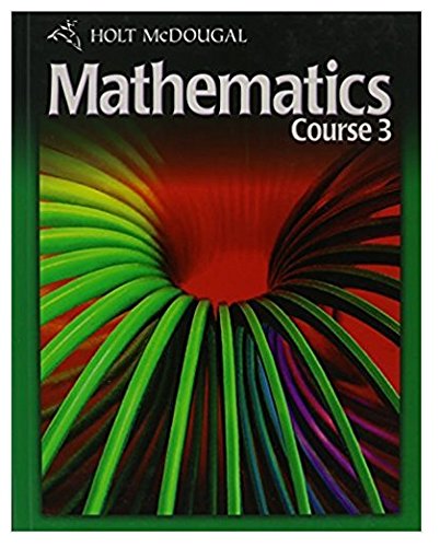 Ch5 Resource Bk W/Answ Holt Math C3 2010 : Amazon.com.mx: Libros