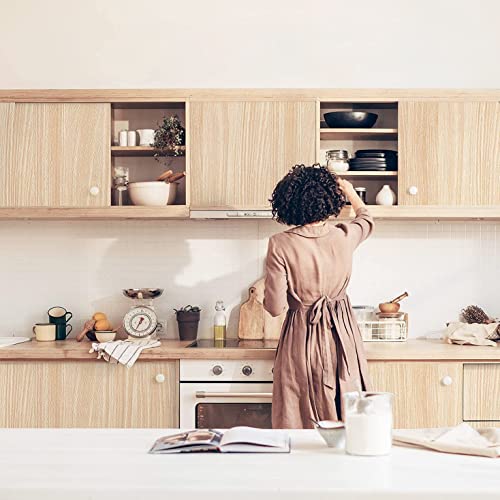 Heroad Brand Wood Contact Paper For Cabinets Natural Wood Grain Contact Paper Light Wood Wallpaper Peel And Stick Wallpaper Film Kitchen Cabinet Shelf Drawer Liner Mapel Vinyl Decorative 17.7”X78.7 #TOP1