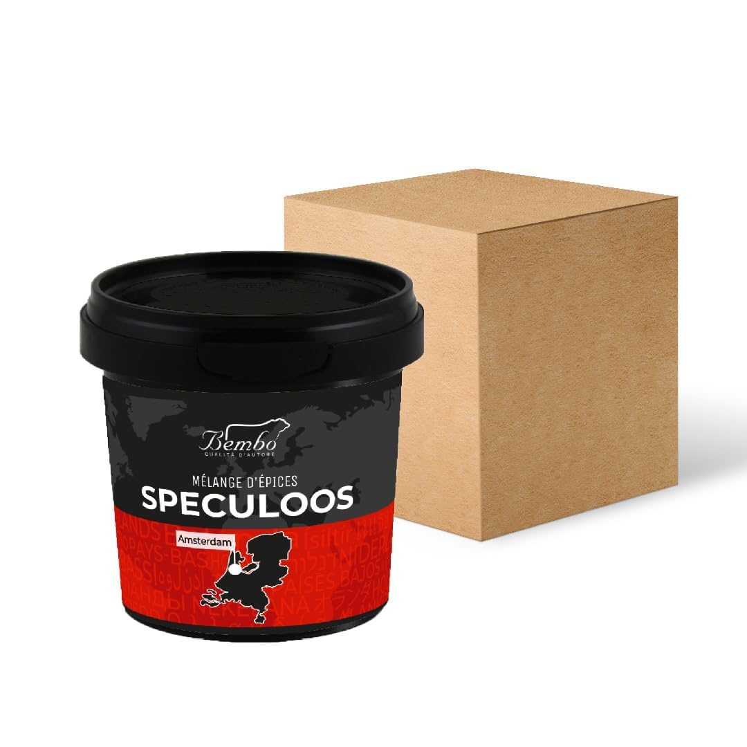 Spéculoos Épices 60 g – Mélange d'Épices typique des Pays-Bas pour préparer les Biscuits Spéculoos – Idéal pour les Desserts de Noël