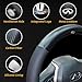 Carbon Fiber Leather Steering Wheel Cover fit for Infiniti G35 G37 Q50 Q60 Q70 QX50 QX60 QX70 FX35 FX37 FX50 M35 M37 M56, 14.5''-15