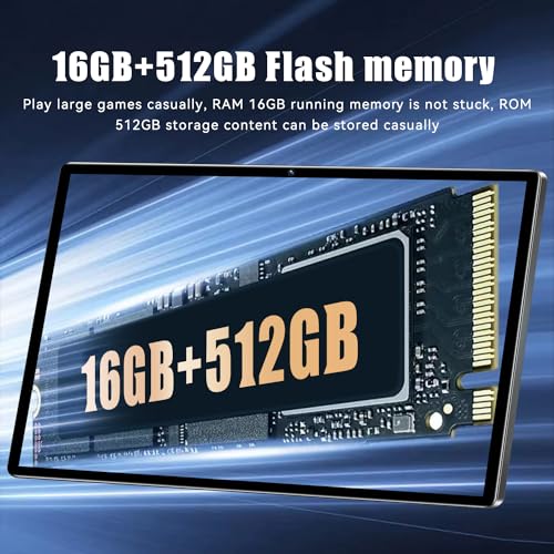 DIVENT-S23Tablet, 16GB de RAM + 512 GB de ROM, tela de 11.0polegadas, câmera frontal de 16 megapixel