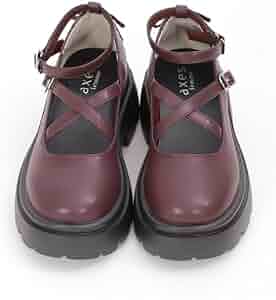 axes femme 厚底クロスストラップシューズ 厚底クロスストラップシューズ【サンクス限定価格】 | outlet