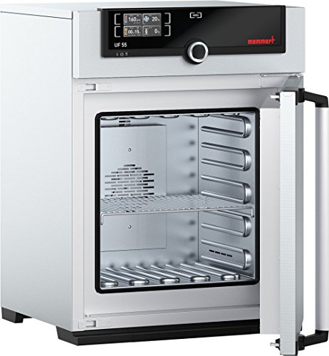 Memmert UF 55 115V Model UF Universal Oven, 400 mm Height x 400 mm Width x 330 mm Length Interior, 53 L Volume, 115V, 50/60 Hz, 300 Degree C