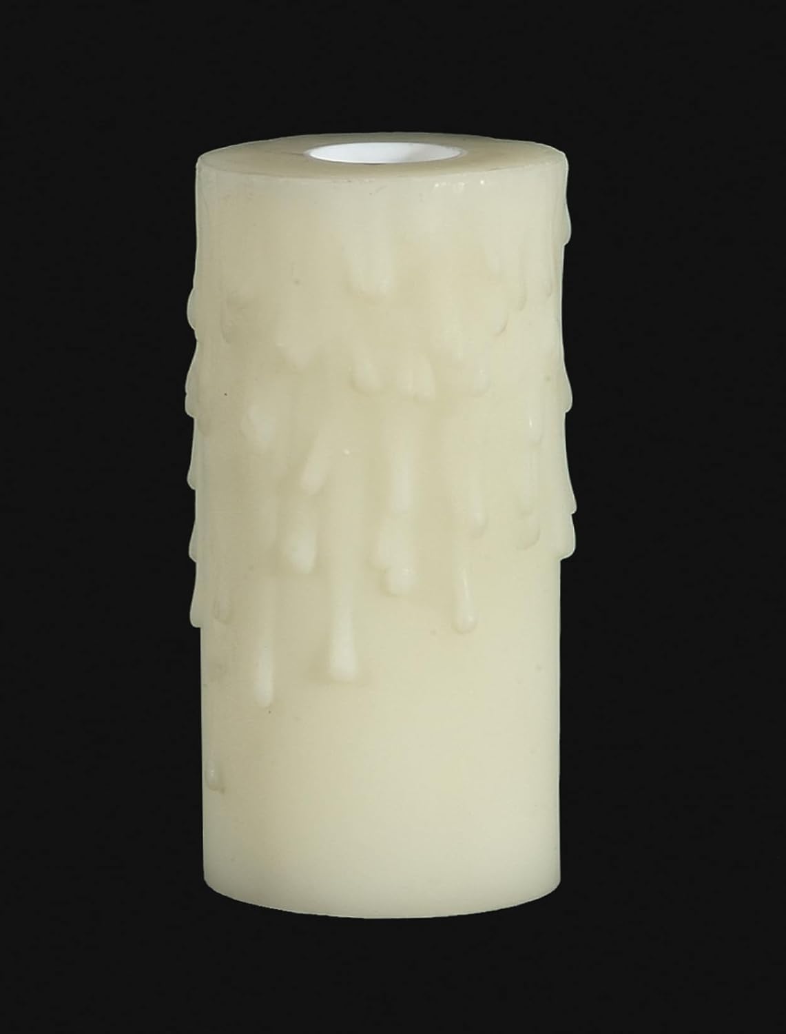 B&P Lamp® 4" Special Width Polybeeswax Candle Covers, Candelabra Size, Ivory