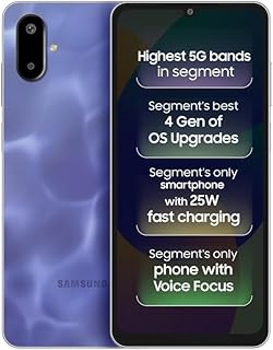 Samsung Galaxy F06 5G (Lit Violet, 64 GB) (4 GB RAM)