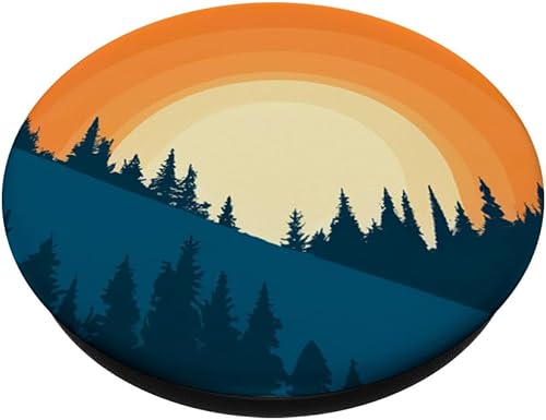 Miniatura 2 de Orange Sundown PopSockets PopGrip intercambiable