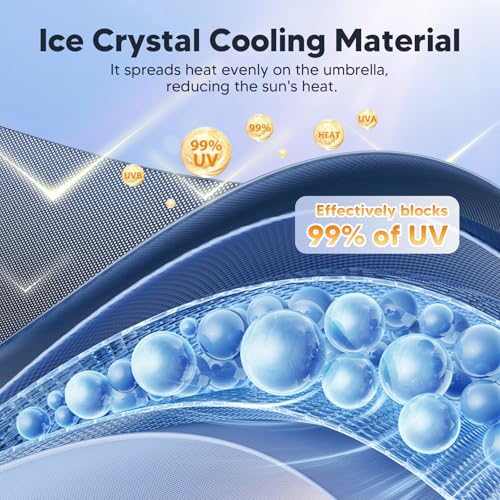 Image of Autorder Windshield Sun Shade Umbrella for 2023-2026 Honda CR-V CRV Accessories,Upgraded Ice Crystal Material,Easy Setup Umbrella Sunshade for Car Windshield,100% Sun Blocking