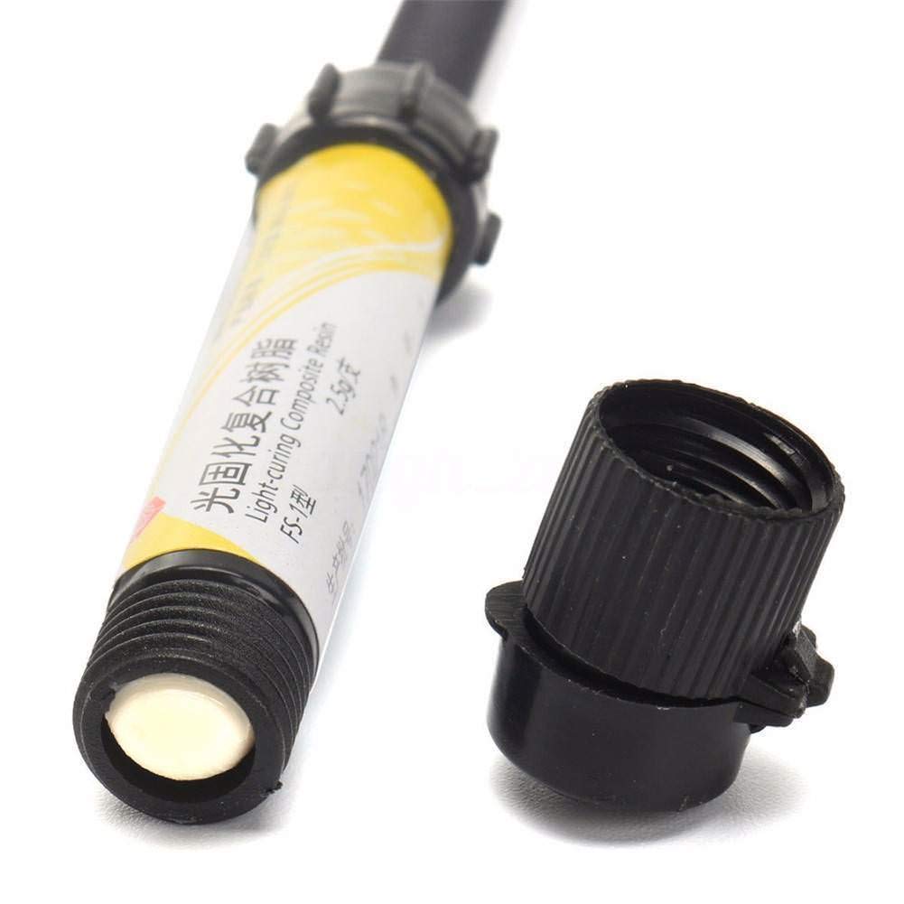 Compuesto de resina dental micro híbrido 2,5 g amarillo claro A1
