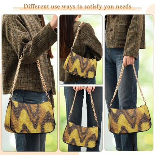 Bolso de hombro para mujer azul marino pequeño miniatura 2