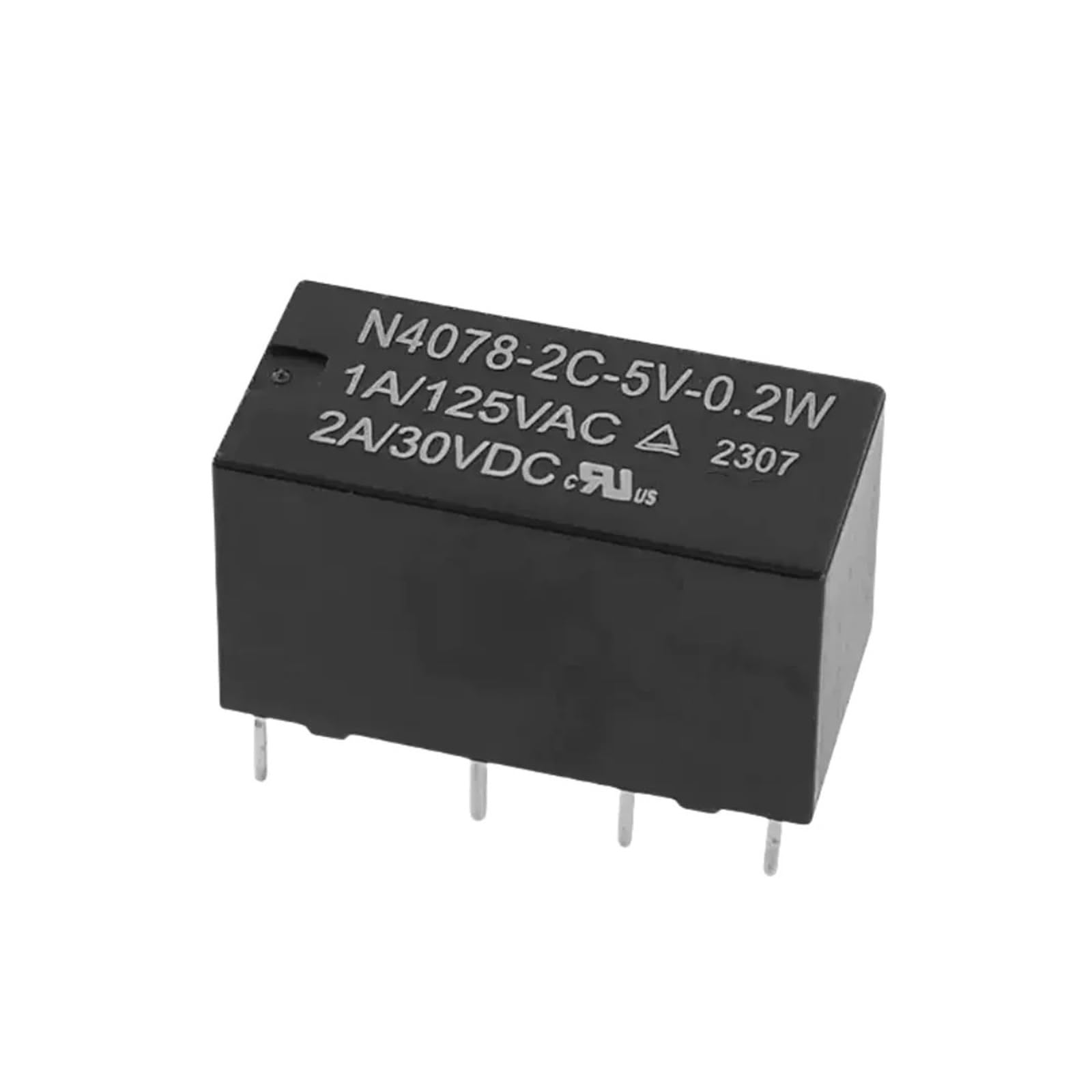 Relais 8 broches N4078-2C de haute precision 12V mini relais pour signal stable