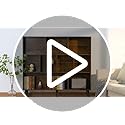 LEYAOYAO 10 Cube Bookshelf,3 Tier Modern Wide Bookcase with Legs,Mid-Century Wood Bookshelves Storage,Brown Large Book Case,Freestanding Organizer Display Shelf for Bedroom,Living Room,Office