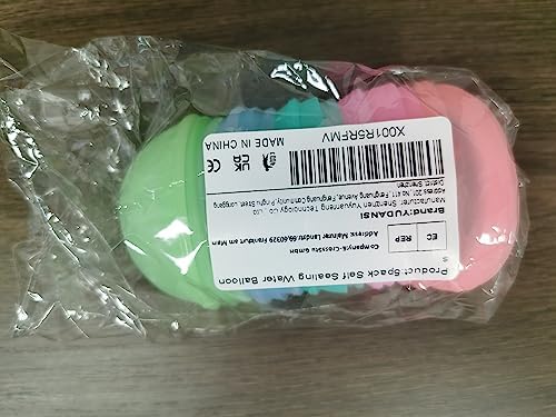 YUDANSI 5Pck Reusable Water Balloons, Water Bombs For Boys Girls Summer Splash Water Fight Game, Splash Fun Water Balls Beach Party Toys, Kids Adults Interactive Outdoor Garden Toys